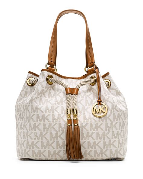 michael kors bag with mk logo|Michael Kors logo print handbags.